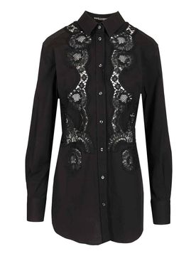 Camicia popin di cotone