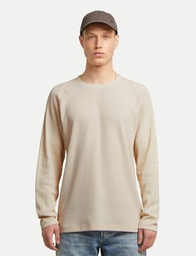 Sweatshirt A488-dk talc XL