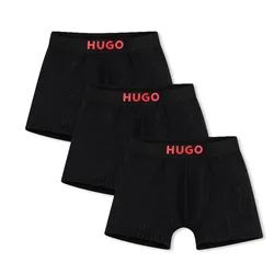 Hugo Boxers G0138 3 Unità Black 14 Anni