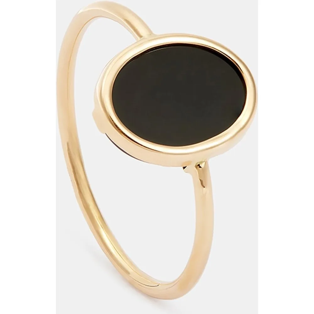 Anillo de oro con ónix - El Corte Inglés - FashionsVida