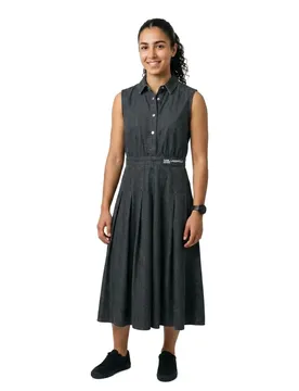 Robe Midi Sans Manches B2w13053 Washed Black S