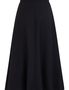 Moncler Wool Midi Tulle Dress