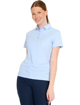 Polo Cray Drycool, hellblau l - Abacus - FashionsVida