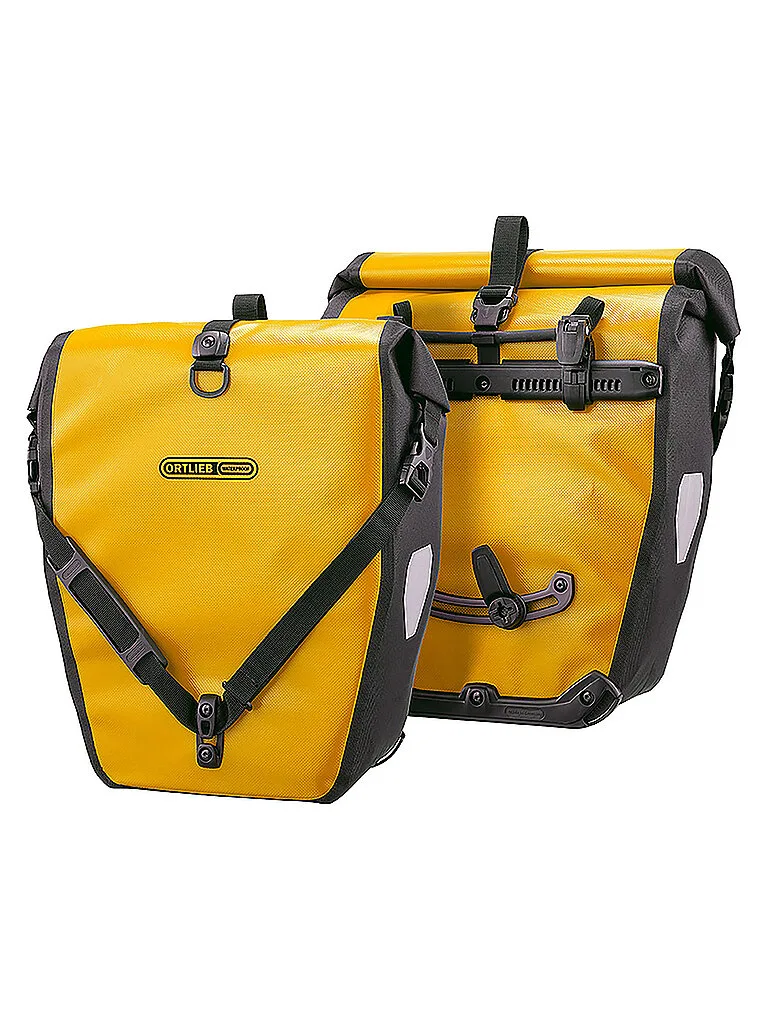 Back-Roller Classic QL2.1 Set de alforjas 2 x 20L amarillo - Ortlieb - FashionsVida