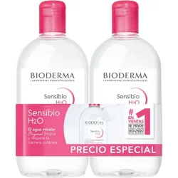 Duplo Desmaquillante Micelar Sensibio H20 Duplo H20