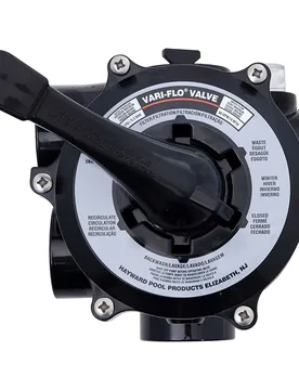 ´´ Top Vari-flo™ Multiport Valve Black One Size unisex - Hayward - FashionsVida