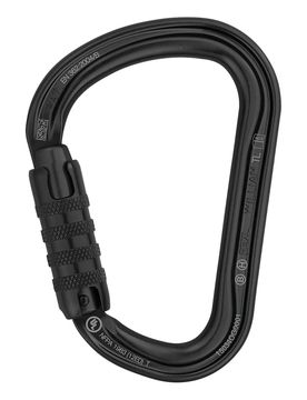 Karabiner William Triact Lock schwarz Default Title adult