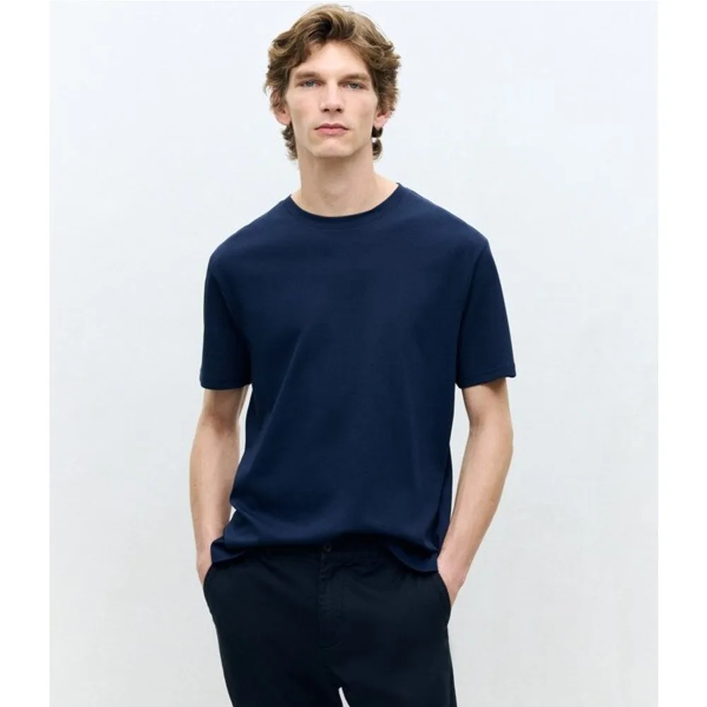 Camiseta manga corta interlock hombre - Dustin - FashionsVida