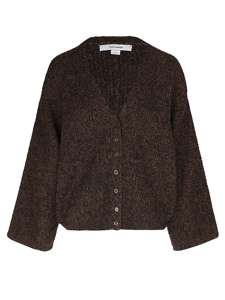 Cardigan TSRENE braun L damen - TopShop - FashionsVida