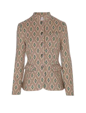 Trachtenjacke LURANDA JERSEY HERITAGE hellbraun 40 damen - LUIS TRENKER - FashionsVida