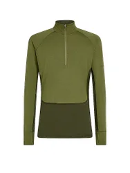 Sous-pull zippé 200 Merino ZoneKnit olive M