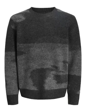 XL JCOFLARE KNIT AOP CREW NECK male