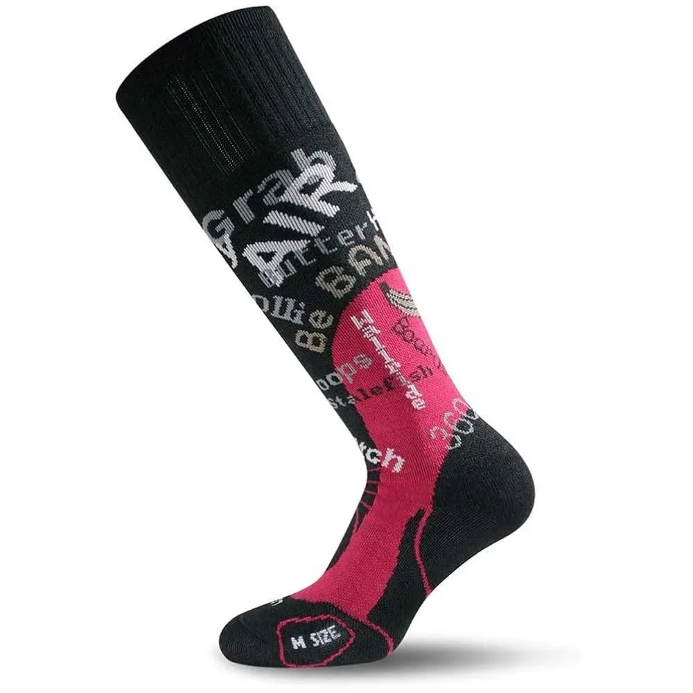 Chaussettes Snc Black / Pink EU 49-52 - Lasting - FashionsVida