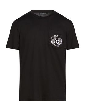 DOLCE&GABBANA T-shirts Herren Schwarz 46,48,50,52,54 Herren