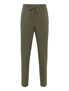 Antioch Pantalón de pinzas caqui