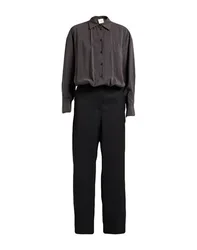 Jumpsuit Damen Braungrau 32,34,36,38 Damen