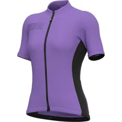 Maglia A Maniche Corte Color Block Violet