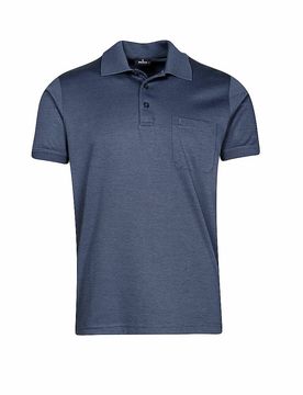 RAGMAN Poloshirt blau L herren