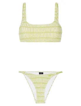 Bikini Clue Bandeau Sour Green S