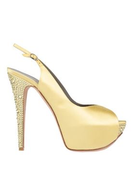 Sandalias Mujer Amarillo pastel 37.5,38,39.5,40,40.5 Mujer