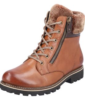 Botines con cordones