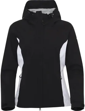 Regenjacke Doro Hood, schwarz/weiss 3xl - Cross - FashionsVida