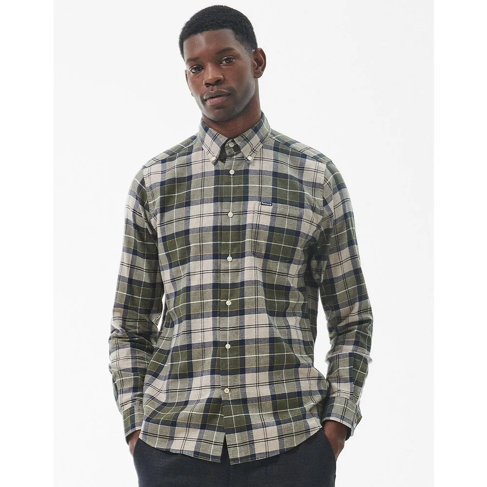Camisa de hombre manga larga - Barbour - FashionsVida