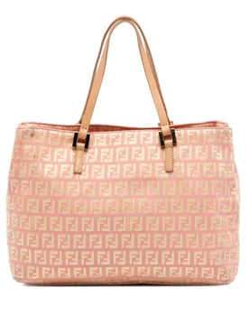Zucchino Canvas Tote - Fendi - FashionsVida