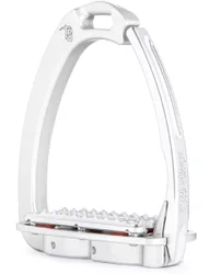 TechStirrups Steigbügel Venice DRESSAGE PLUS, silver/silver