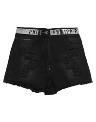 Jeansshorts Damen Schwarz 27,28 Damen