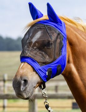 Fliegenmaske Fly Buckler Gap, royalblau, P