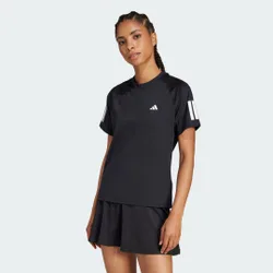 Maglietta Tennis Climacool 3-Stripes Club S Black
