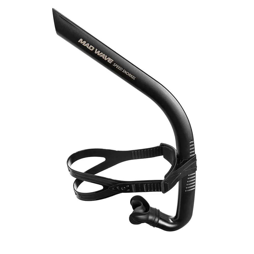 Speed Frontal Snorkel Black One Size unisex - Madwave - FashionsVida