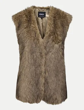 Only Weste Dawn Braun M - Only - FashionsVida