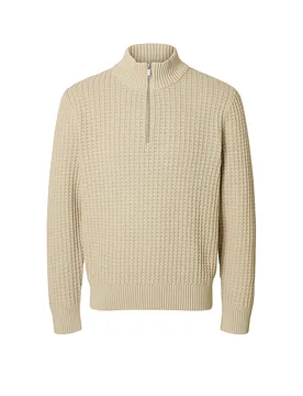 Troyer Pullover beige XL herren - Selected - FashionsVida