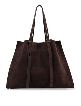 Borsa A Spalla Paula In Suede