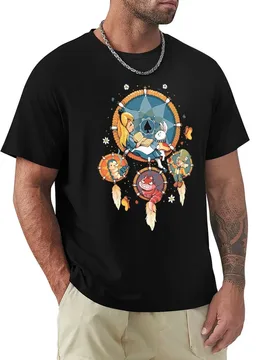 Dream Catcher Wonderland T-Shirt Plus Size Solid Color T-Shirt - Aliexpress - FashionsVida
