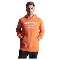 Felpa Con Cappuccio Studios Rcycl City Tangerine Marl XS-S