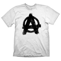 T-shirt à Manches Courtes Rage 2 Anarchy White S unisex