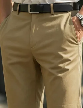Pantalones cortos de traje casual de golf para hombre, primavera/verano, adecuados para ocio al aire libre, campo de golf, hogar, viajes y vacaciones, - Shein - FashionsVida