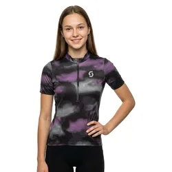 Maglia A Maniche Corte Endurance 10 Black / Liquid Purple