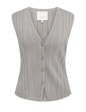 Weste mit Streifendesign female - S - FashionsVida