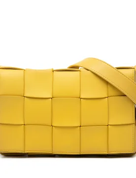 Nappa Intrecciato Cassette Crossbody - Bottega Veneta - FashionsVida