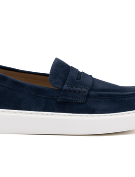 Mocassino amalfi uomo blu