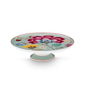 Mini plato para tarta de 21 cm BLOOMING TALES Fantasy Blue azul claro