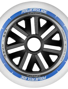 Roue Infinity 6 Units White / Black / Blue 125 mm / 85A unisex