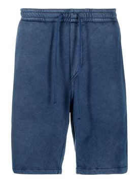 Pantaloncini sportivi in cotone con coulisse
