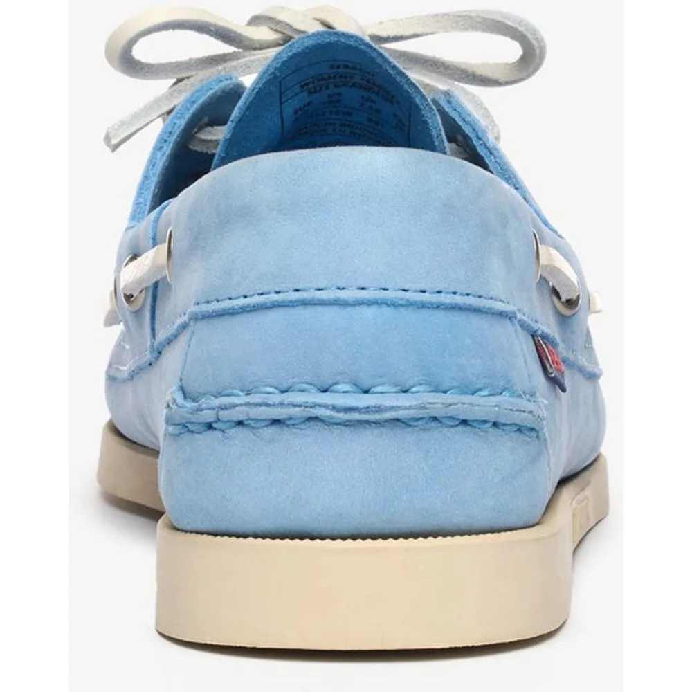 Náuticos de mujer de piel nobuk hechos a mano - Sebago - FashionsVida
