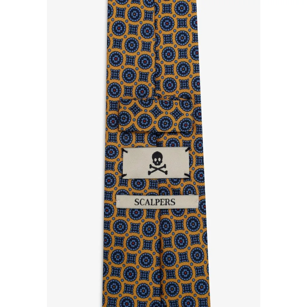 Corbata de hombre de seda estampada - Scalpers - FashionsVida