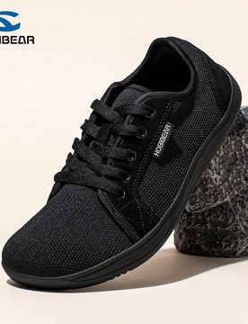 Zapatos anchos de punta descubierta para mujer, zapatillas casuales de malla transpirable, zapatos minimalistas de caminar de caída cero unisex, todo